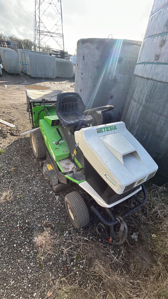 Etesia zitmaaier, Enlèvement, Comme neuf, Bac de ramassage