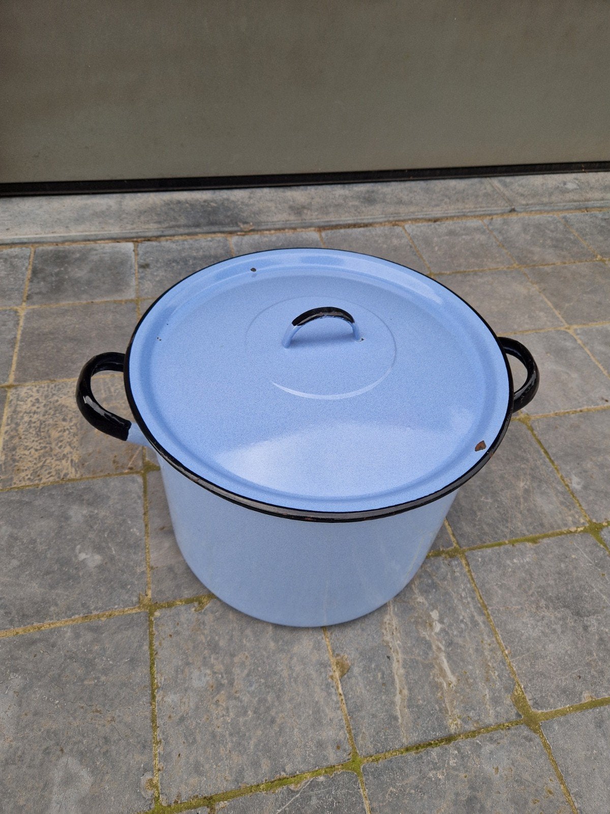 grote geëmailleerde kookpot, Antiek en Kunst, Ophalen
