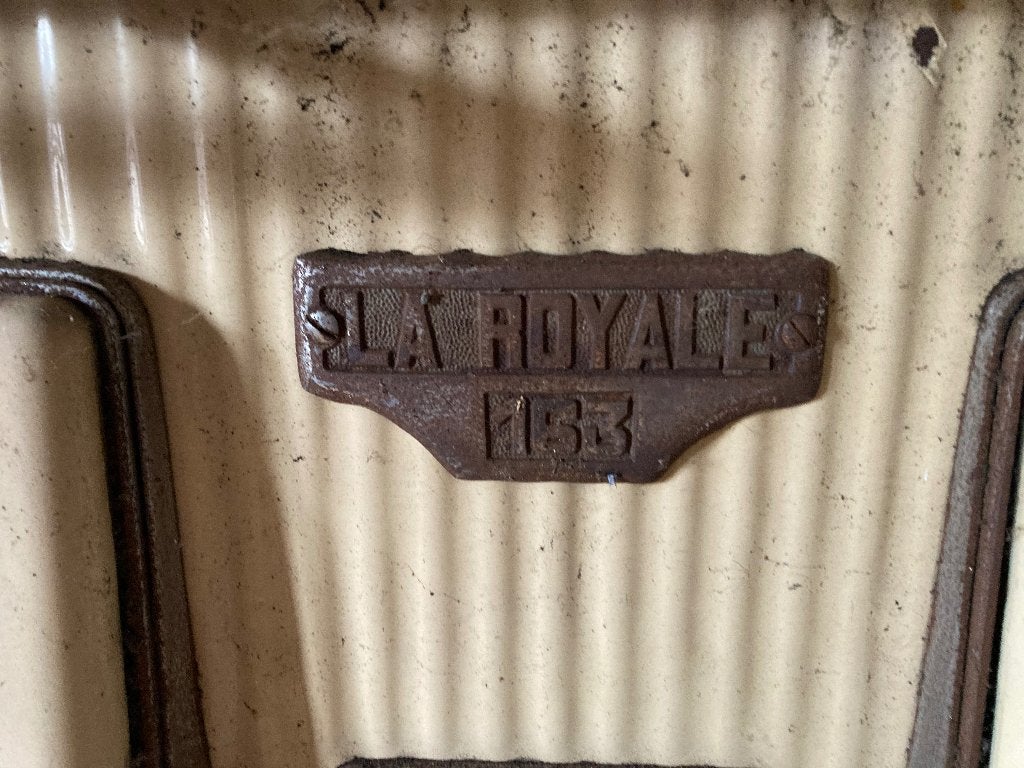 Ancienne cuisinière au bois LA ROYALE 163, Ophalen
