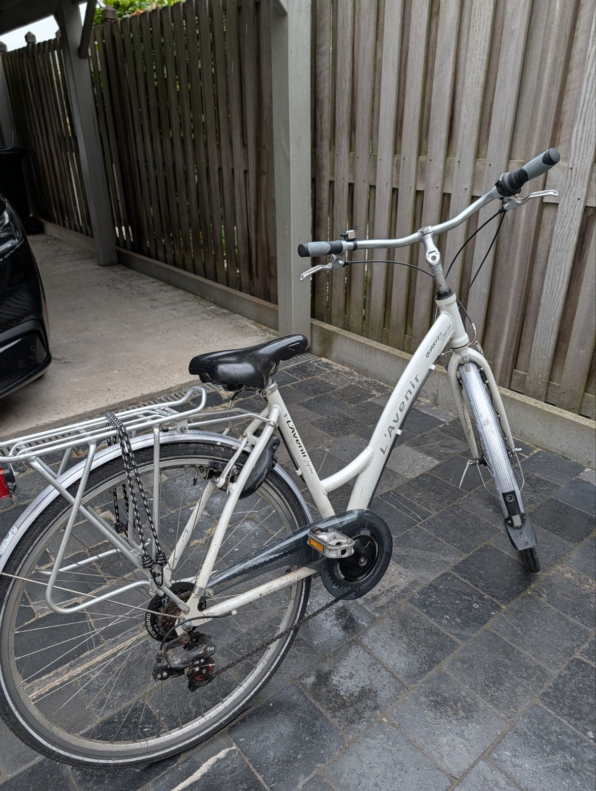 Meisjesfiets maat 48, Enlèvement