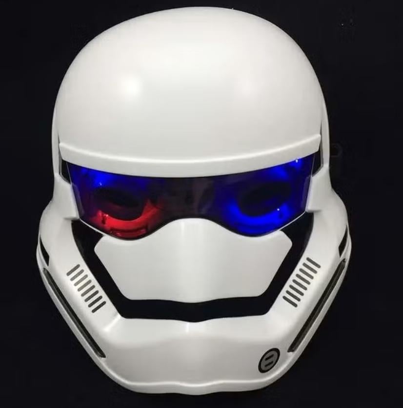 Storm Trooper masker met LED lampjes