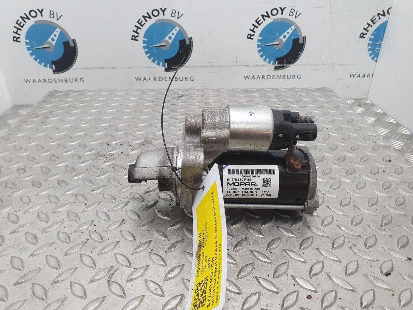 FIAT 500 1.0 Hybrid Red LOUNGE STARTMOTOR 2021, Autos : Pièces & Accessoires, Enlèvement ou Envoi, Utilisé, ARN reconnu