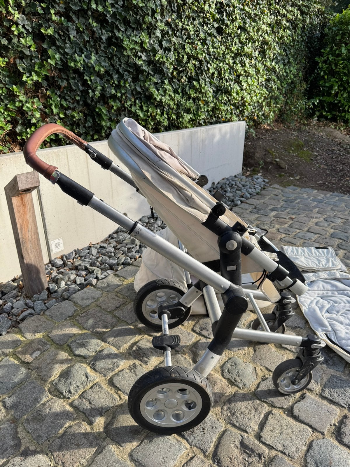 Joolz Day kinderwagen (buggy + reiswieg) met toebehoren, Ophalen, Gebruikt, Beige, Joolz