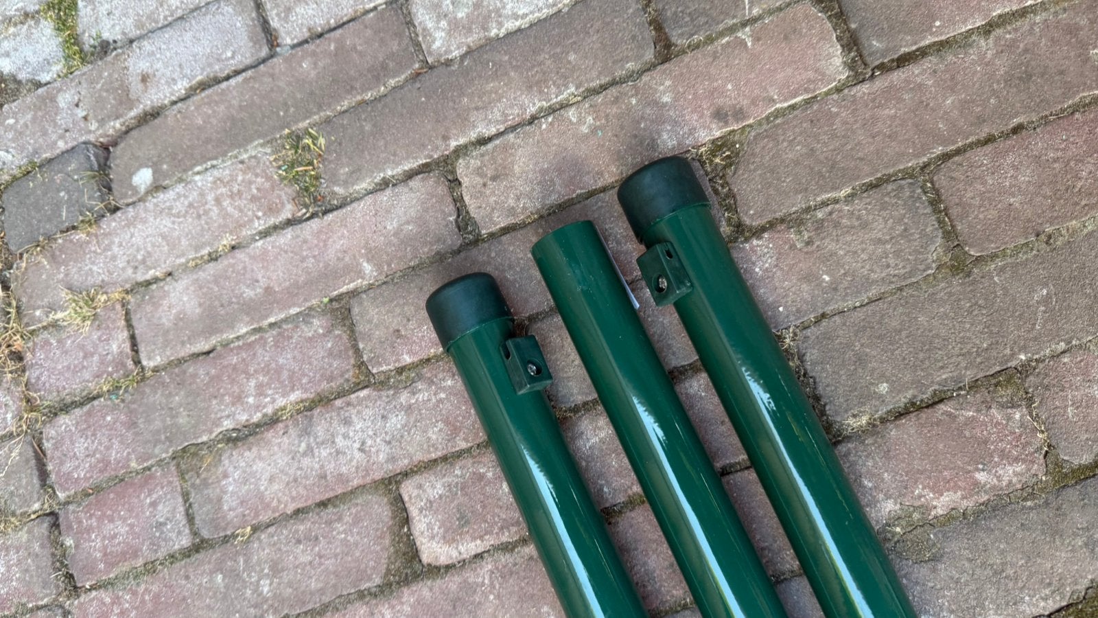 24 x Giardino ronde paal spandraadhouders 34x120, Ophalen, Nieuw, Minder dan 180 cm, Palen