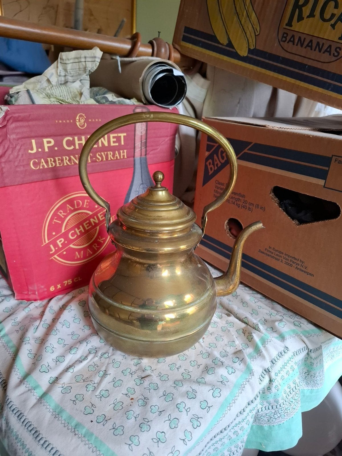 Koperen kan, Antiquités & Art, Antiquités | Bronze & Cuivre, Enlèvement ou Envoi, Cuivre