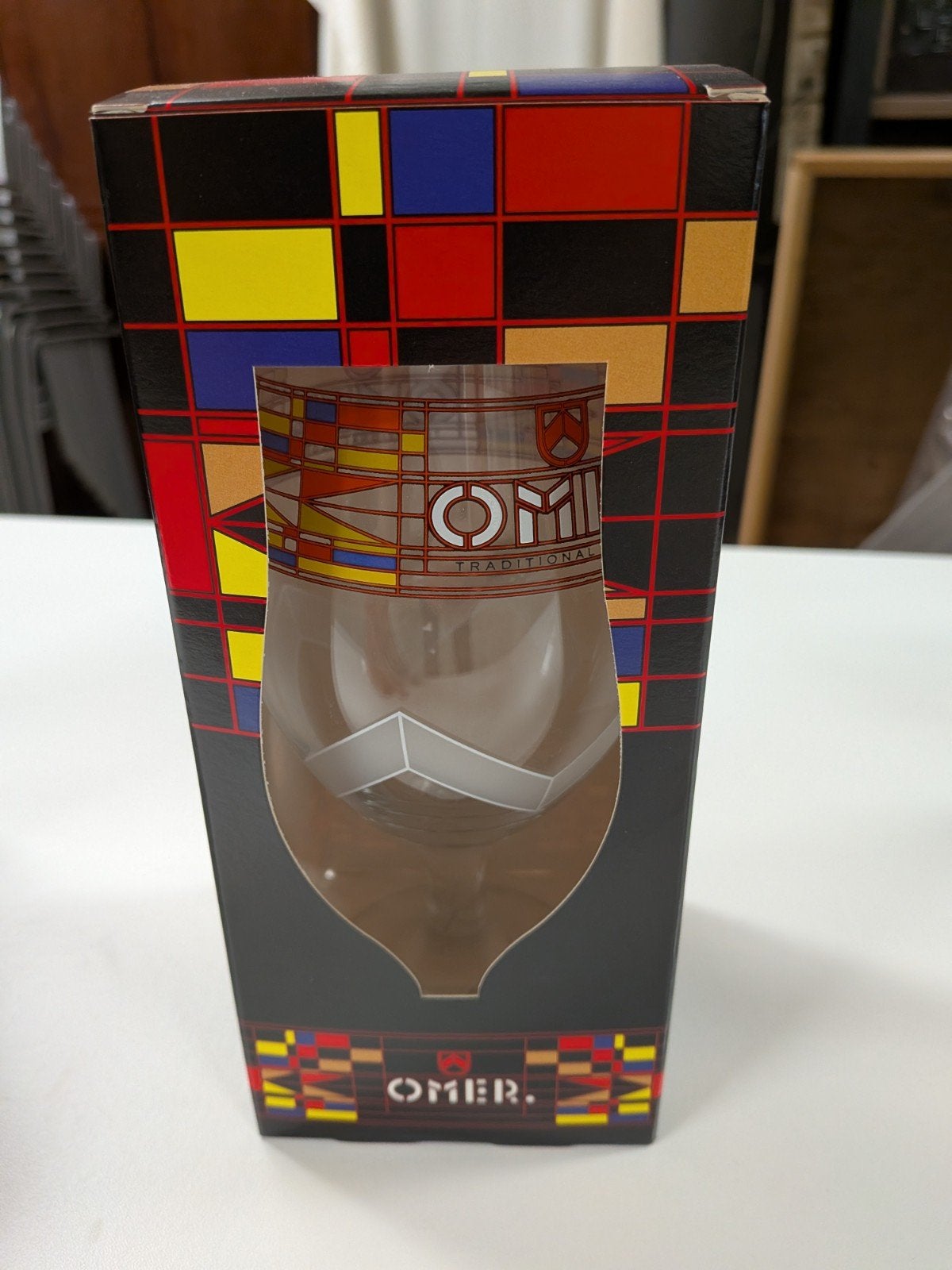 Omer glas Dekimpe collector, Ophalen