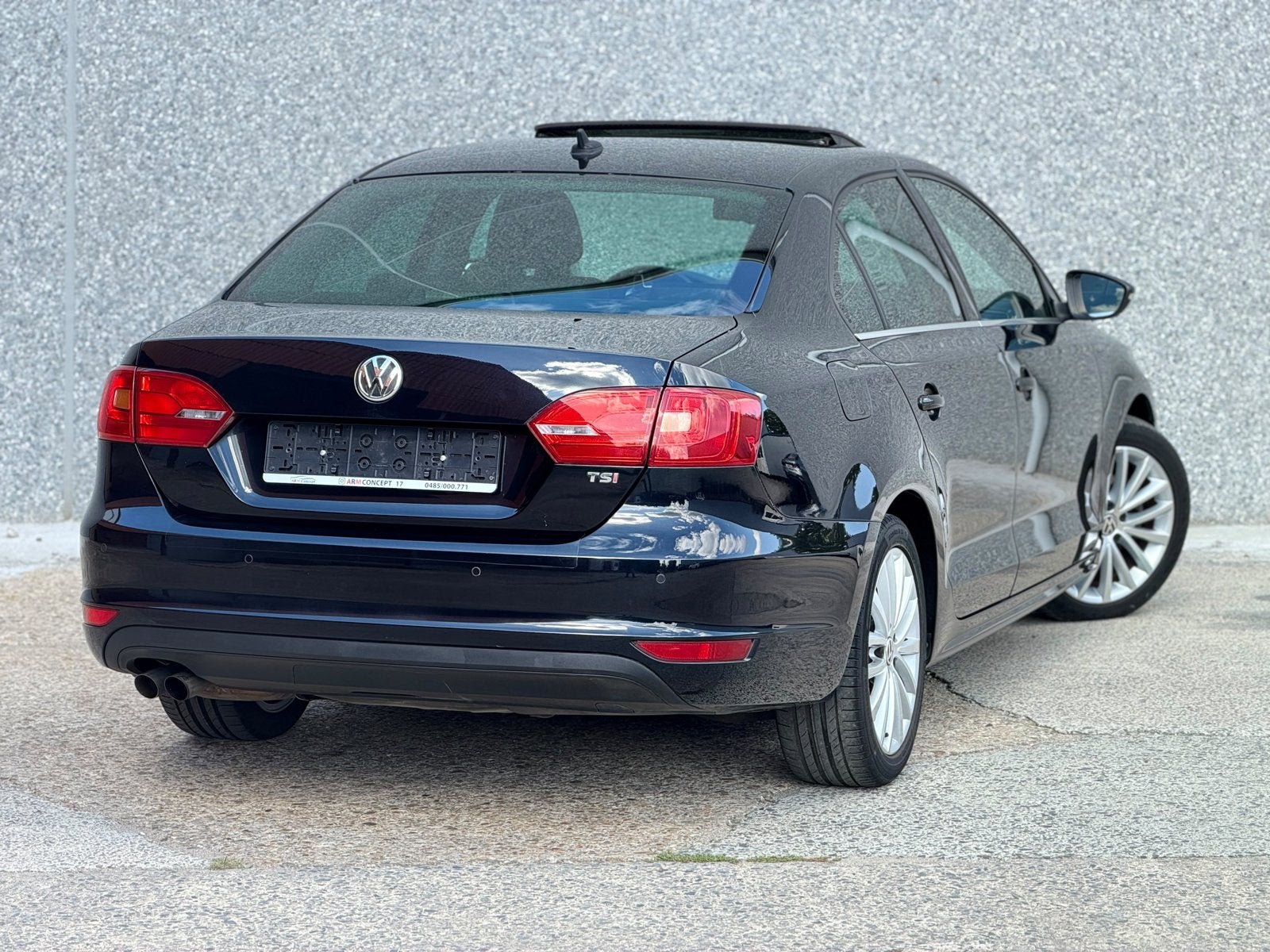 Volkswagen Jetta 1.4 TSI essence Toit/Cuir/ Garantie 12Mois, Euro 5, Achat, Entreprise, Noir