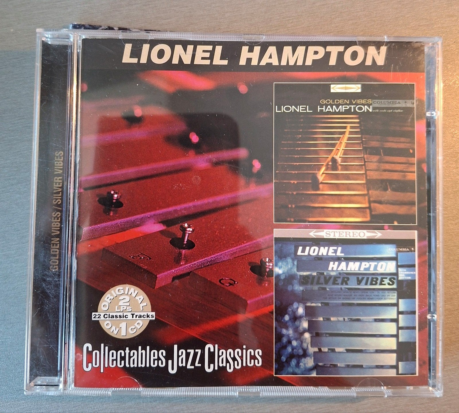 Cd. Lionel Hampton.  Golden vibes/Silver vibes., Cd's en Dvd's, Ophalen of Verzenden