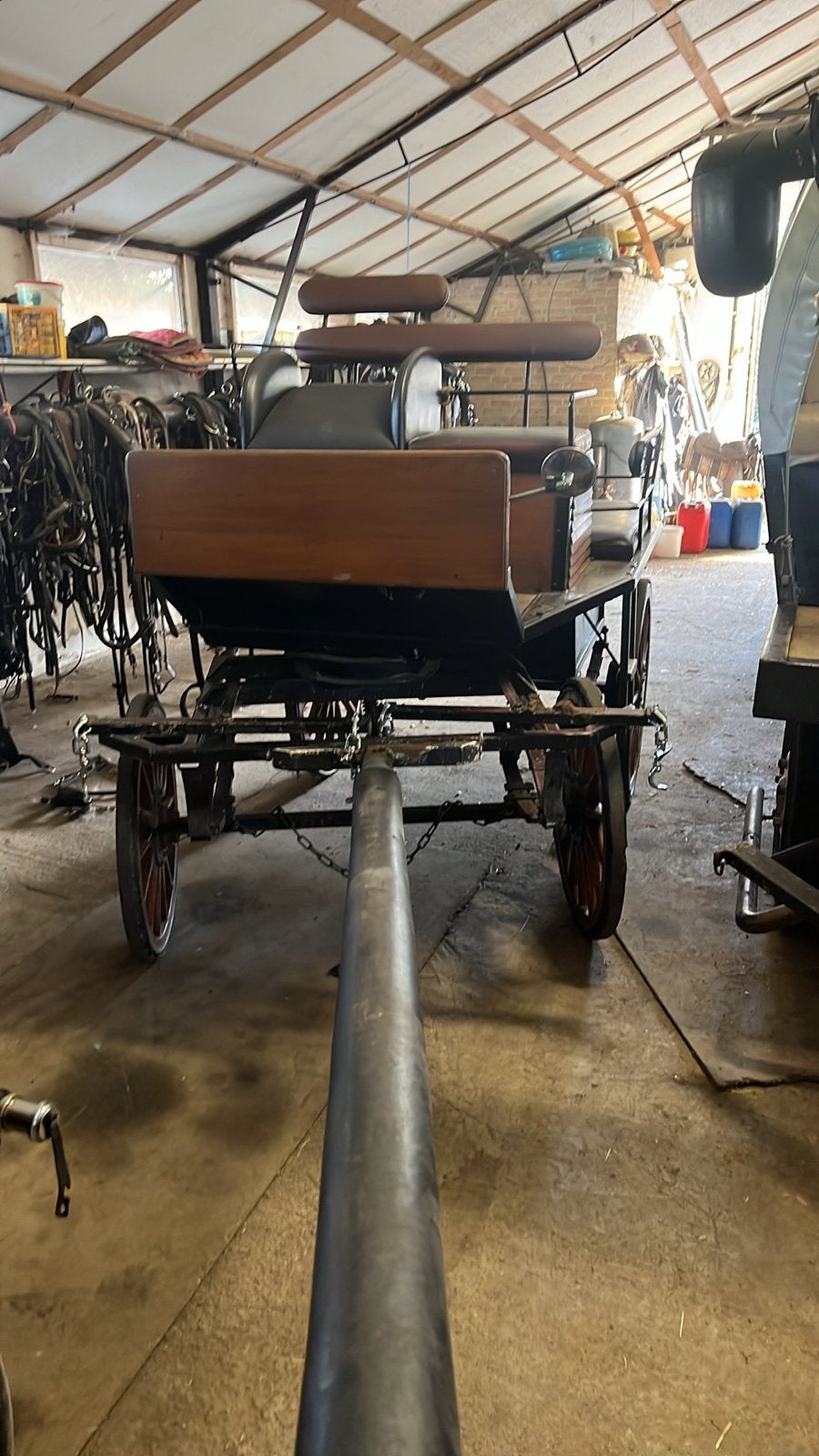 Van den heuvel koets, Gebruikt, Wagonette, Paard of Pony