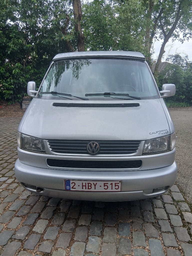 Volkswagen T4 camper met betrouwbare 2,5 TDI-motor (88 pk), Auto's, Voorwielaandrijving, Stof, 65 kW, Parkeersensor