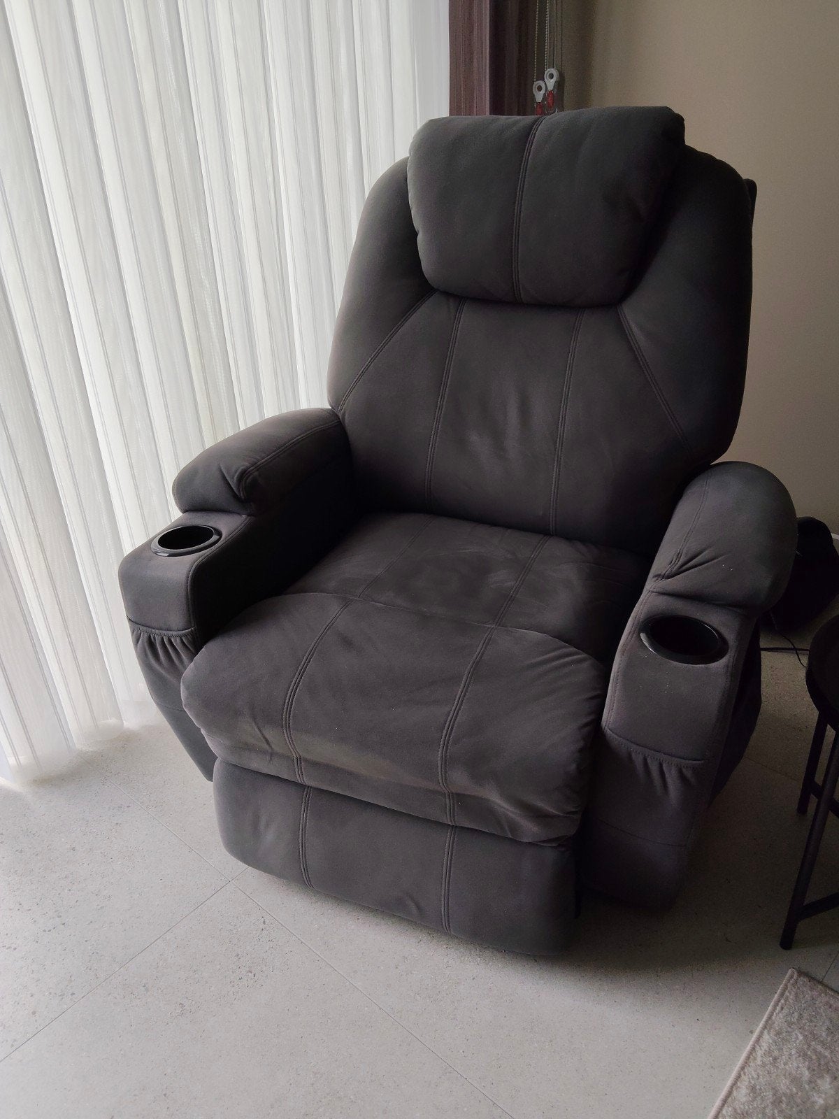 Relax zetel perfecte staat, Ophalen