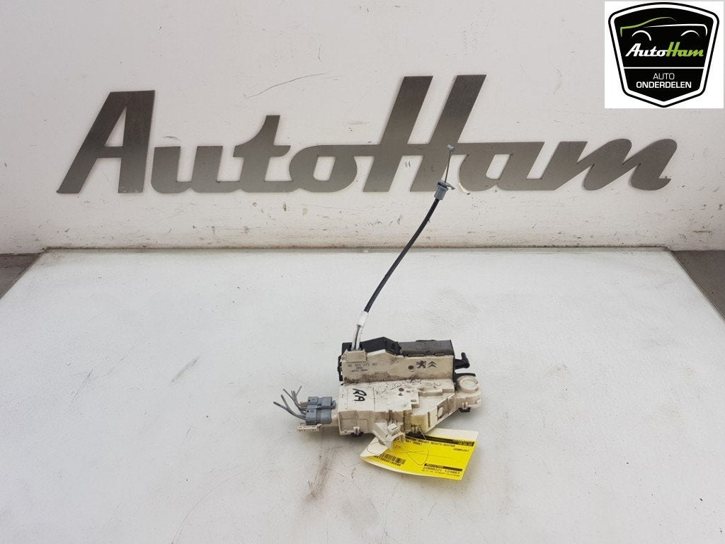 SERRURE DE PORTE RODS ARRIÈRE DROIT Peugeot 407 (6D), Utilisé, Peugeot
