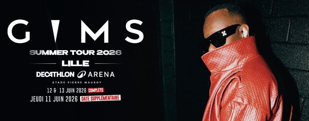 GIMS _ LILLE _ 12 juni 2026, Tickets en Kaartjes, Drie personen of meer, Juni