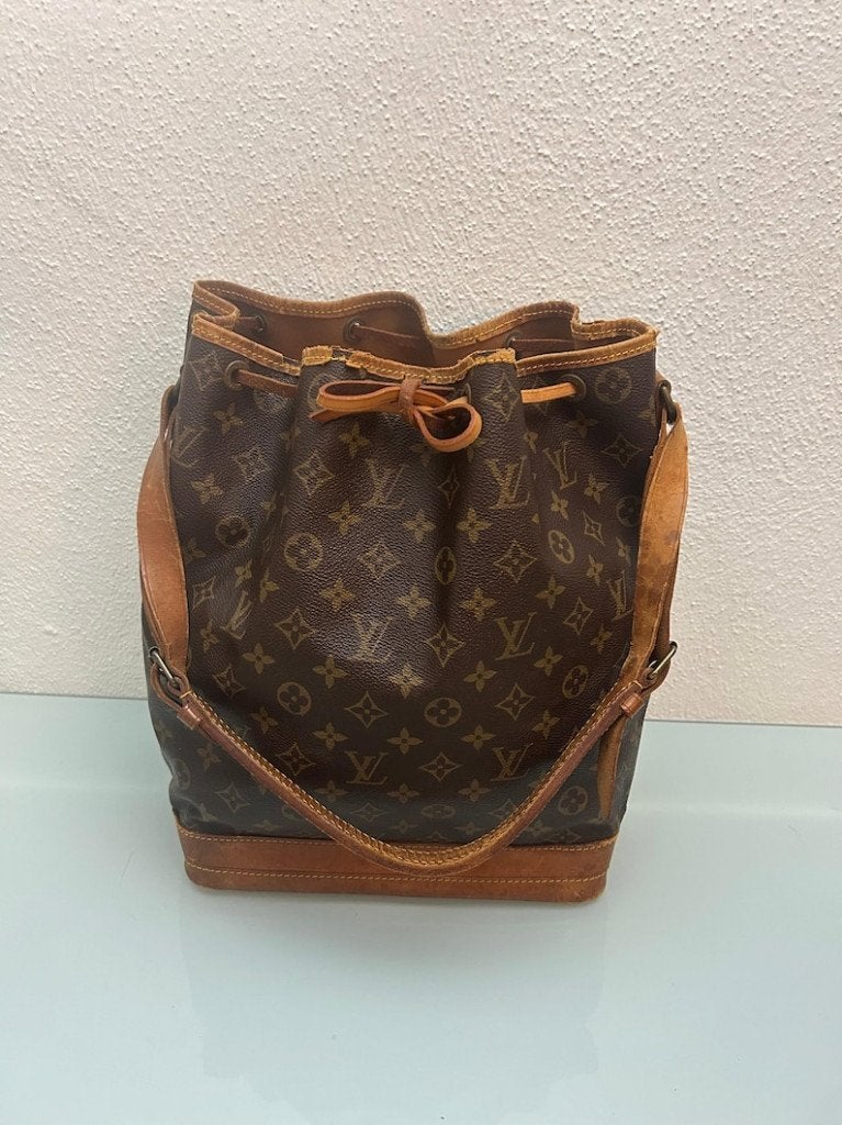 Noé vintage leren tas, Verzenden, Gebruikt