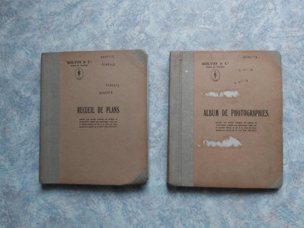 Solvay Oorlog Guerre 1944 Usine Bombardement Bezetting RAF, Livres, Envoi, Deuxième Guerre mondiale, Utilisé, Général