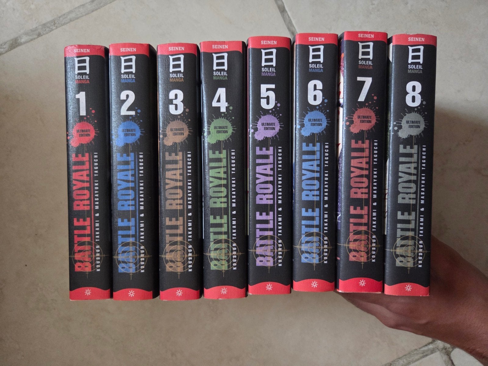 Manga Battle Royale ultimate intégrale, Enlèvement ou Envoi