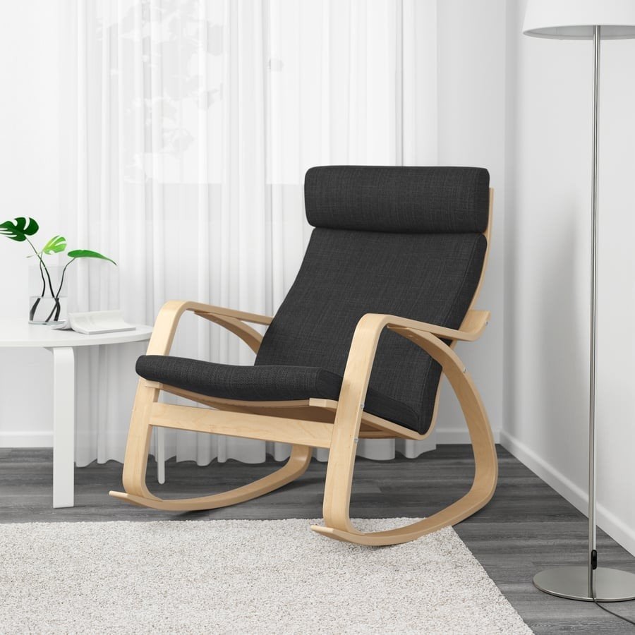Ikea poang schommelstoel nieuwstaat, Enlèvement, Comme neuf