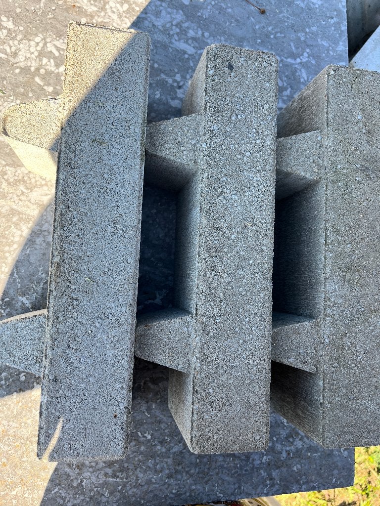 pavés perméables, Enlèvement, Neuf