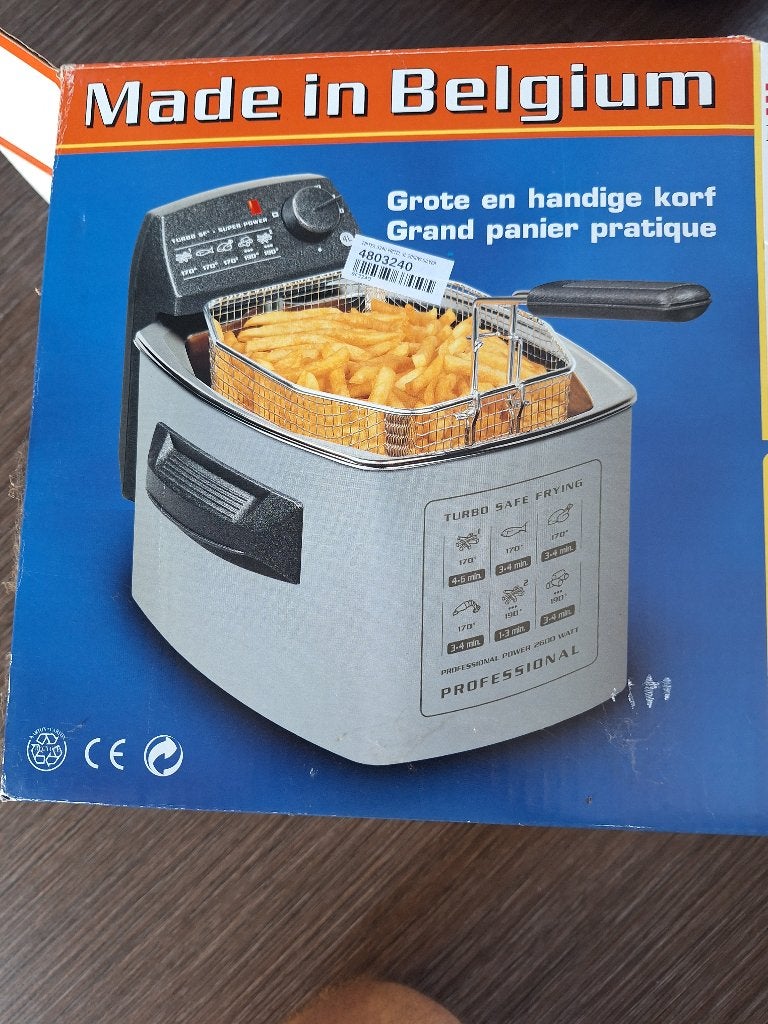 Friteuse, Electroménager, Friteuses, Enlèvement, Comme neuf, Pan intérieur amovible
