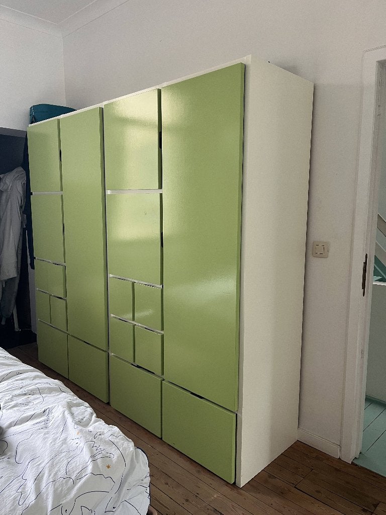Rakke Ikea kledingkast, Ophalen, Gebruikt, 100 tot 150 cm, 200 cm of meer