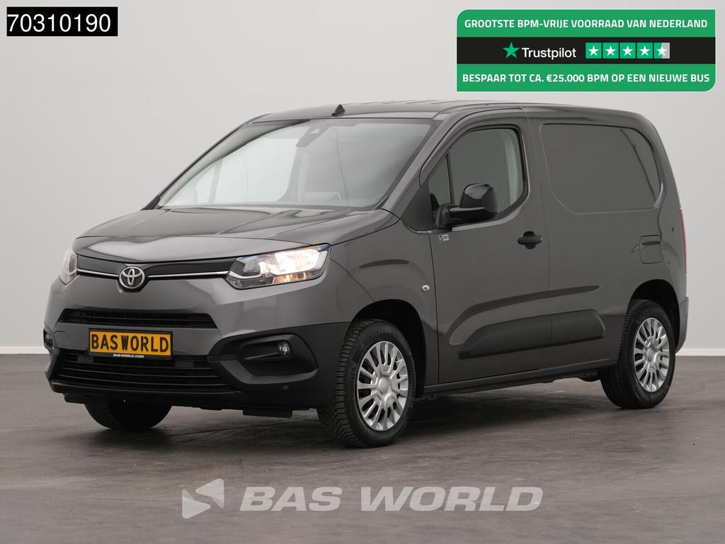 Toyota ProAce City 130pk Automaat Benzine L1H1 Navi Airco Cr, Auto's, Automaat, Stof, Gebruikt, 1199 cc