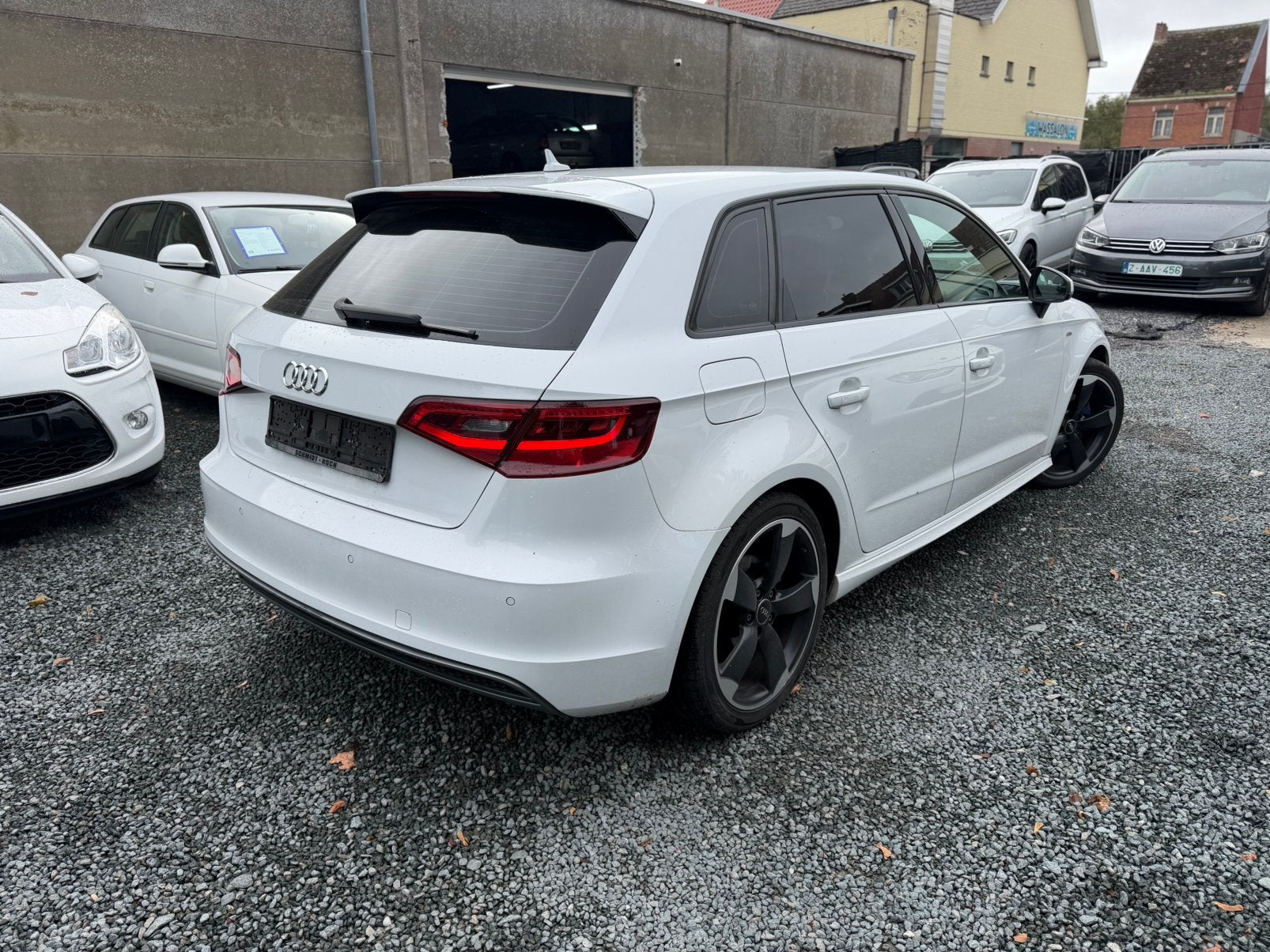 Audi A3 S-line 1.4 TFSI 150 pk S-Tronic ACT, Auto's, Automaat, 4 cilinders, Alcantara, Wit