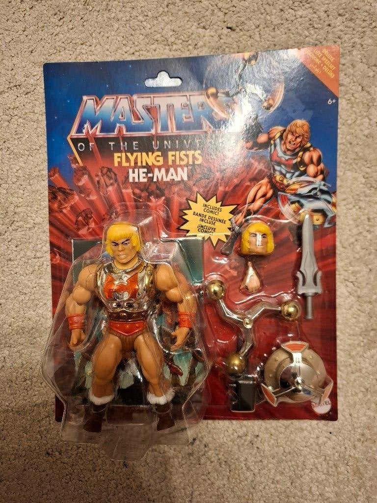 MOTU Flying fists He-Man, Ophalen of Verzenden, Nieuw