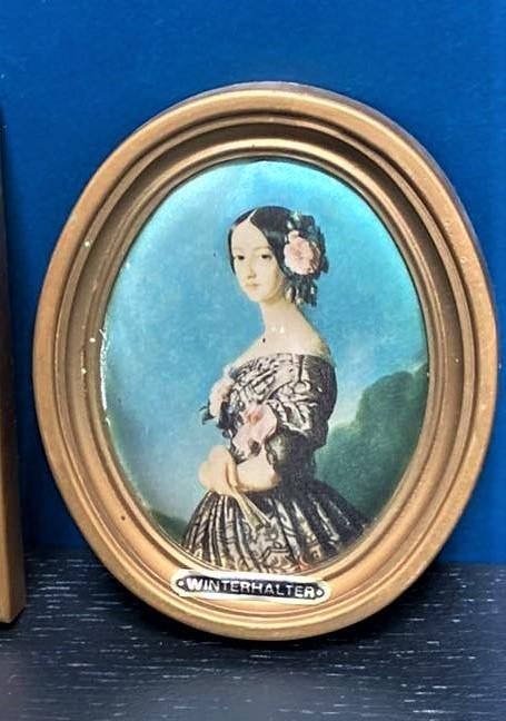 Magnifique ancien cadre en soie, Enlèvement ou Envoi