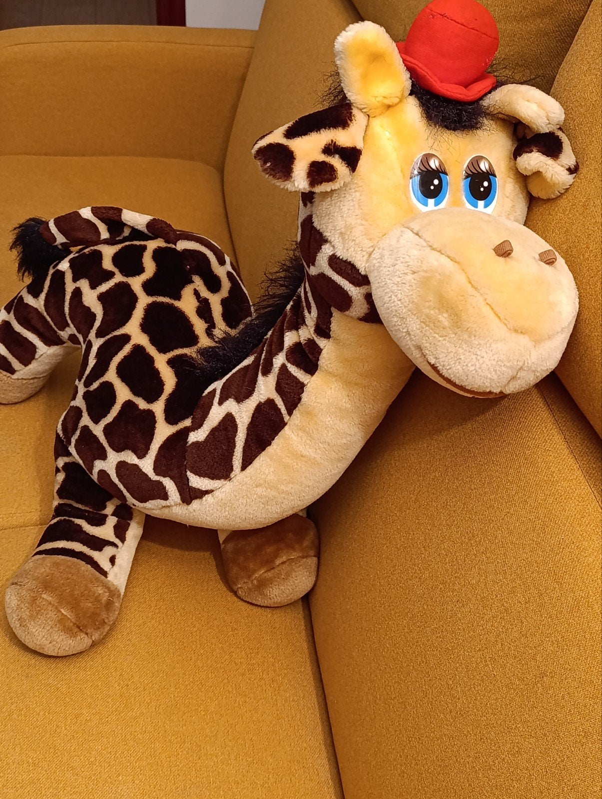 Peluches girafe, Kinderen en Baby's, Speelgoed | Knuffels en Pluche, Ophalen, Giraf