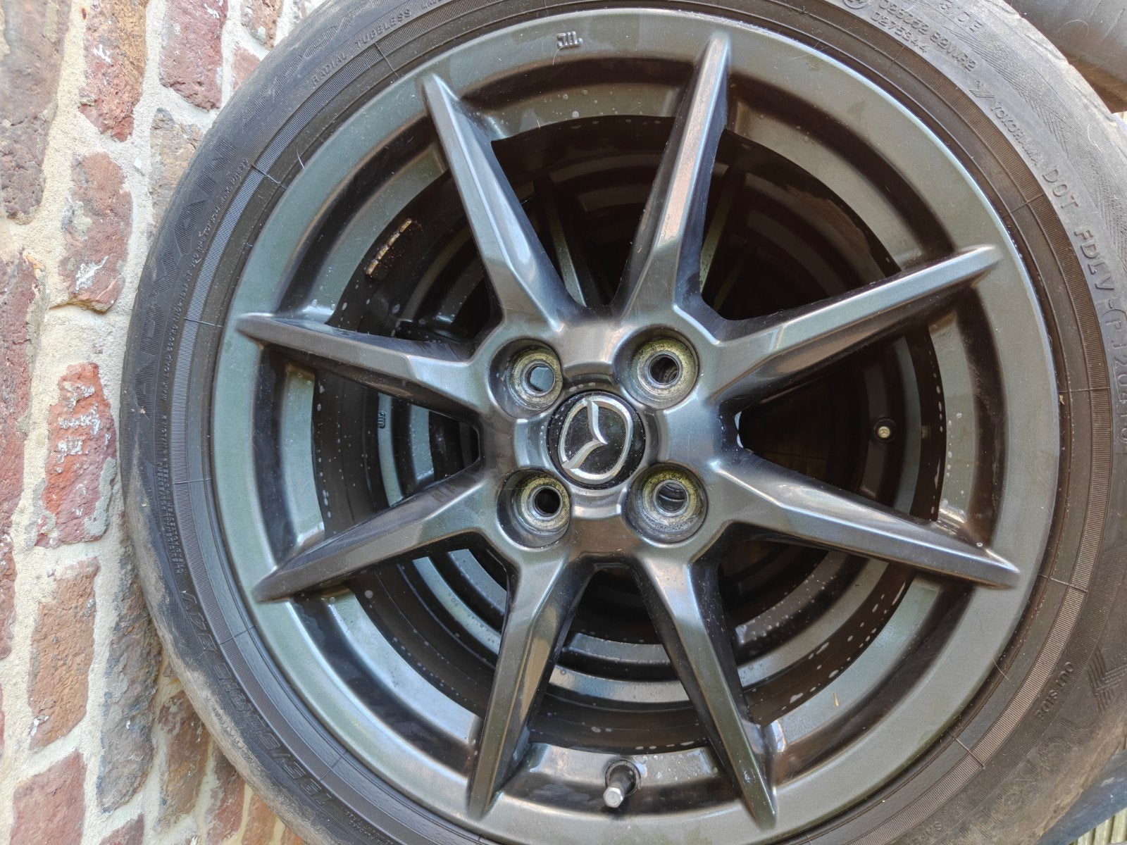 velgen Mazda mx 5, Ophalen, Band(en)