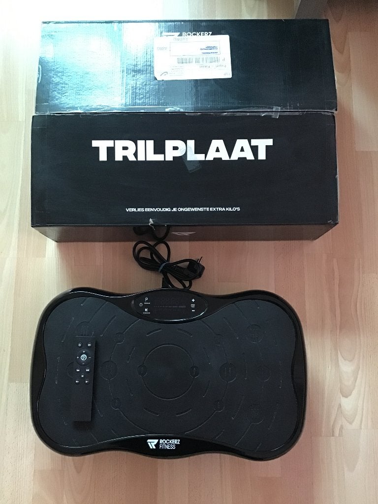 Trilplaat., Sport en Fitness, Fitnessapparatuur, Ophalen, Zo goed als nieuw, Buik, Trilplaat