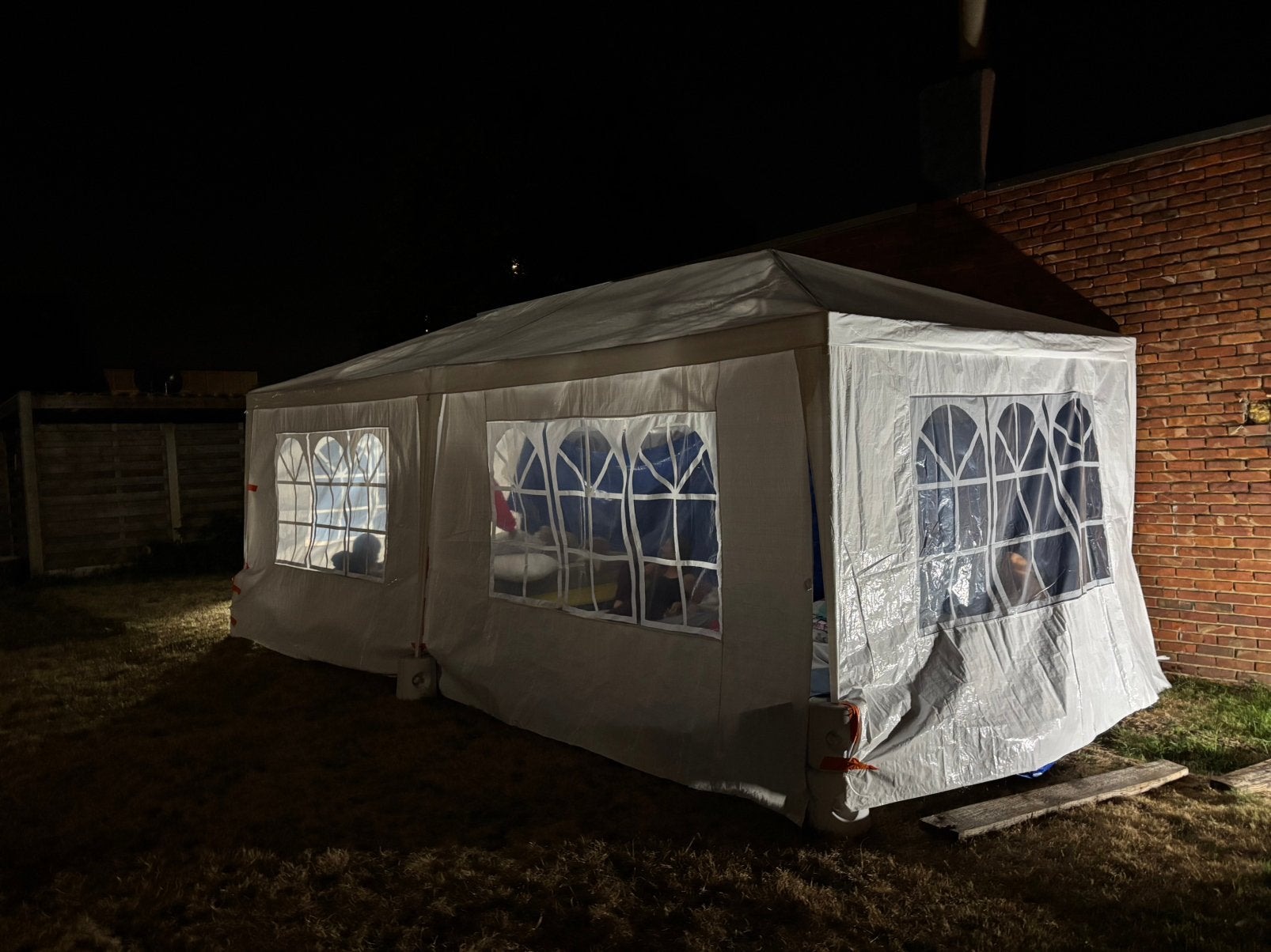 Party tent met wanden 3 x 6 m, Ophalen, Zo goed als nieuw