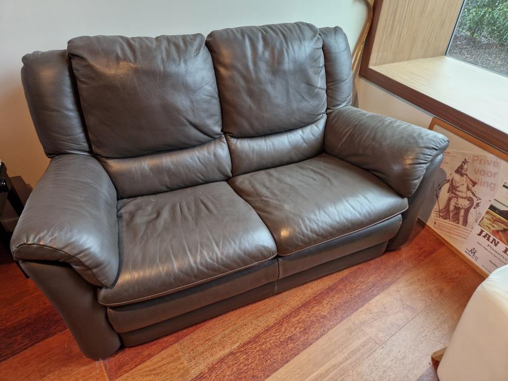 Leren zetel 150 cm, Ophalen