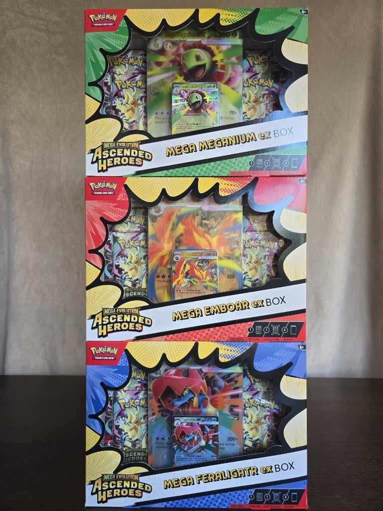 Pokémon ascended Heroes mega ex boxen, Hobby & Loisirs créatifs, Enlèvement ou Envoi, Neuf, Booster box