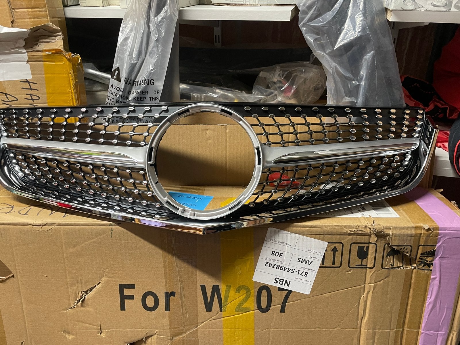 Calandre Mercedes E Diamond W207, Autos : Pièces & Accessoires, Enlèvement ou Envoi, Neuf, Mercedes-Benz