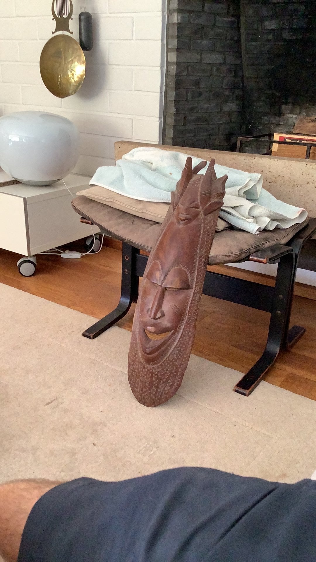 Afrikaans masker, Antiek en Kunst, Ophalen