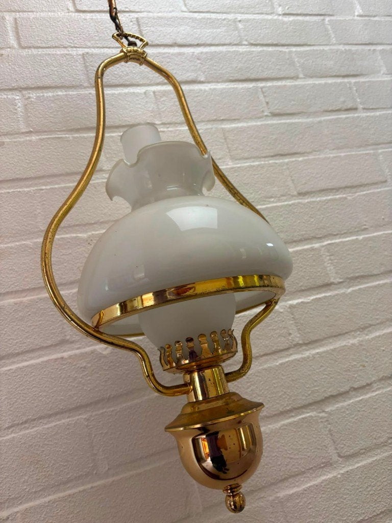 lampe, Verre, Enlèvement, Vintage cowboy, E27 (grand)