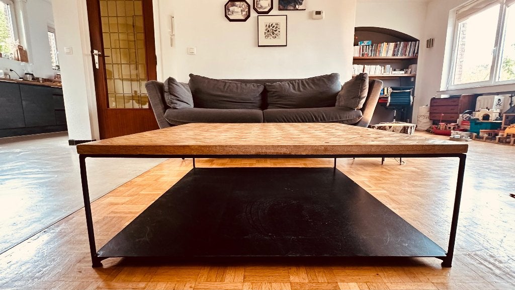 Table basse carrée AM.PM, Maison & Meubles, Autres essences de bois, 50 à 100 cm, Carré, Enlèvement