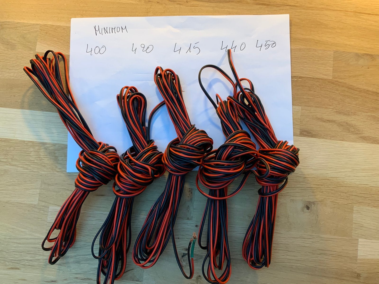 21 m luidsprekerkabel / audiokabel 2x1 mm² (OFC), 5 stukken, Audio, Tv en Foto, Ophalen of Verzenden, Gebruikt, 2 tot 5 meter