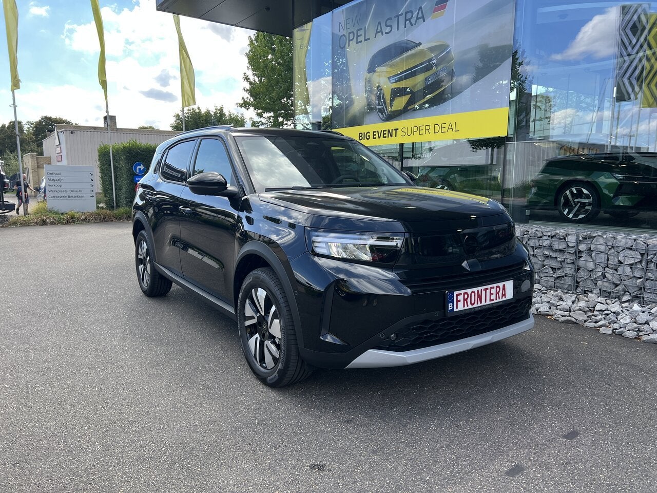 Opel Frontera GS WINTERPACK + TECHPACK (PROMODEAL), 0 kg, 145 ch, Noir, 5 portes