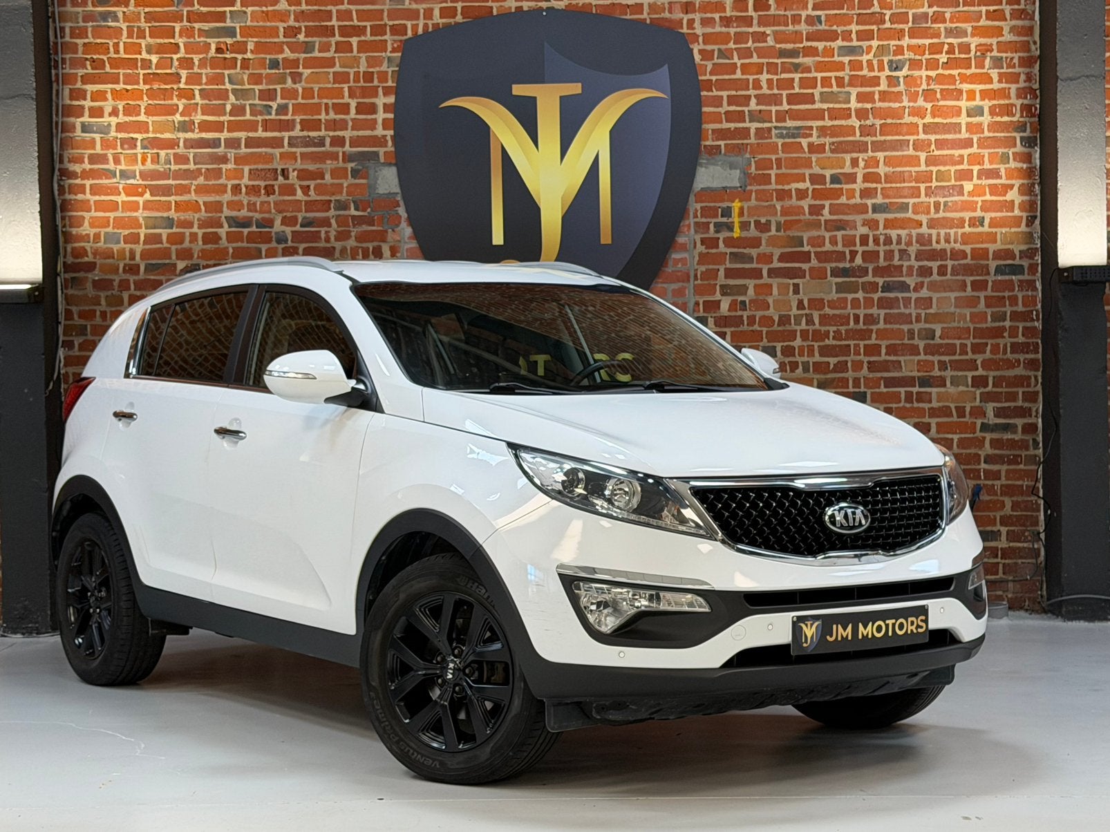 Kia Sportage 1.6i Eco Dynamics / Camera / Navi / Leder, Auto's, Kia, Dealer onderhouden, Wit, Leder, Bedrijf