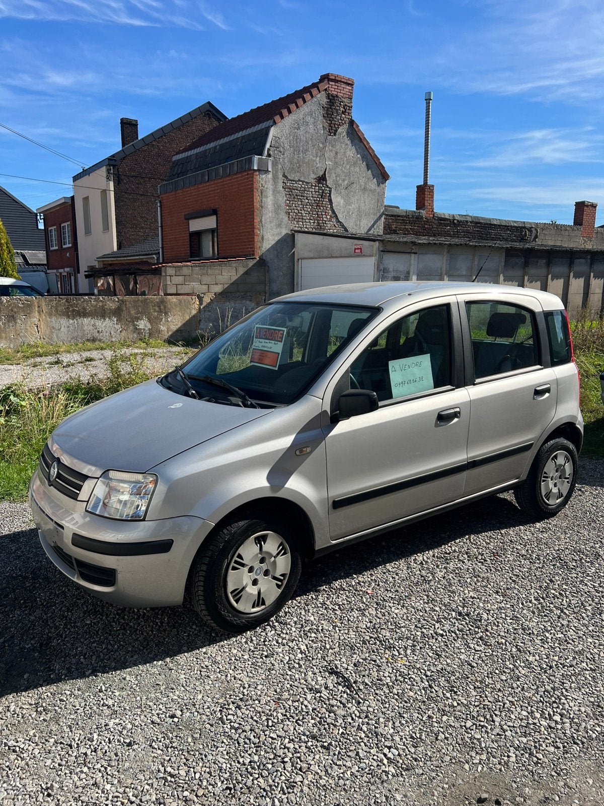 Fiat panda 1.2i / 120.000km / feuille rose, Autos, Achat, Particulier, Essence, Capteur de stationnement
