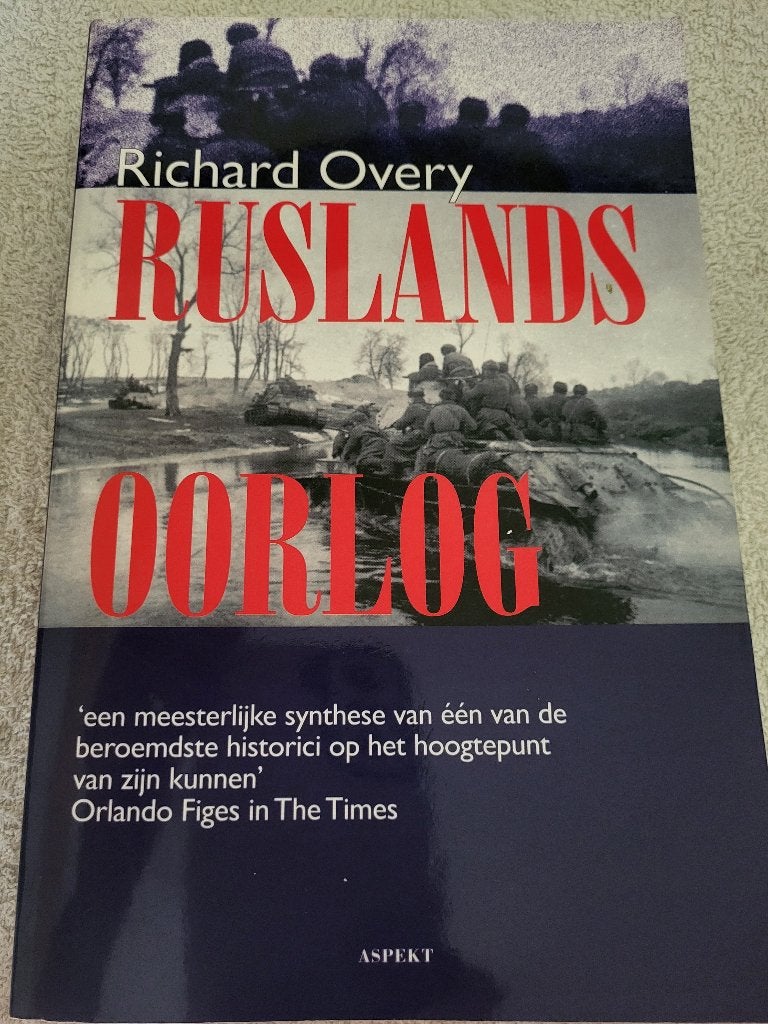 Ruslands oorlog WO2, Ophalen of Verzenden, Zo goed als nieuw, Richard Overy