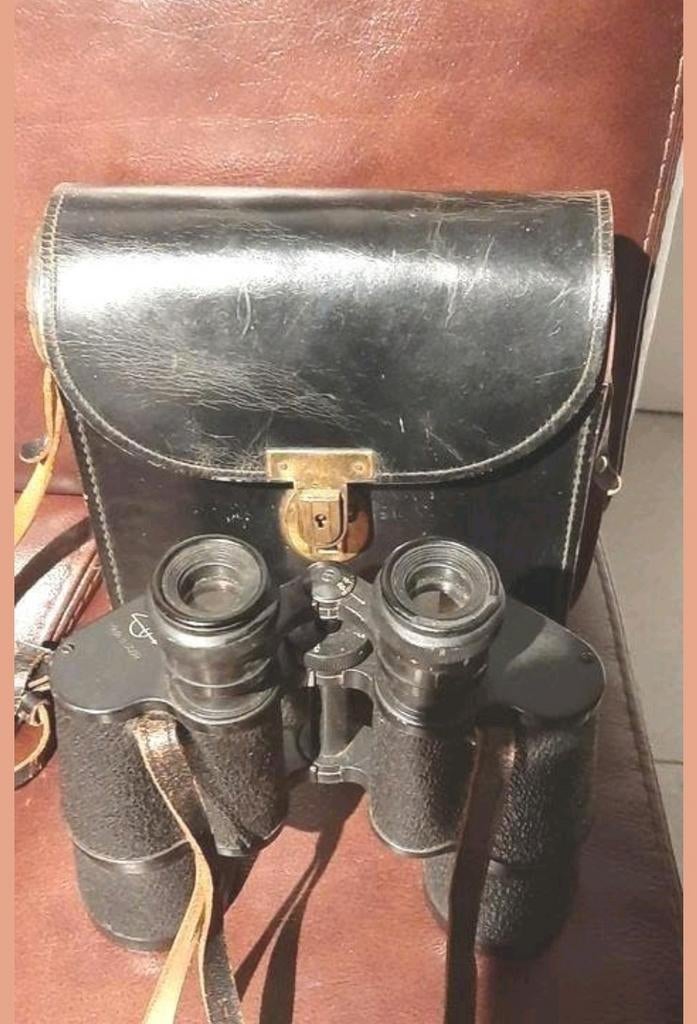 Retro Verrekijker UUSR 7x50 ,met lederen koffertje, Ophalen of Verzenden