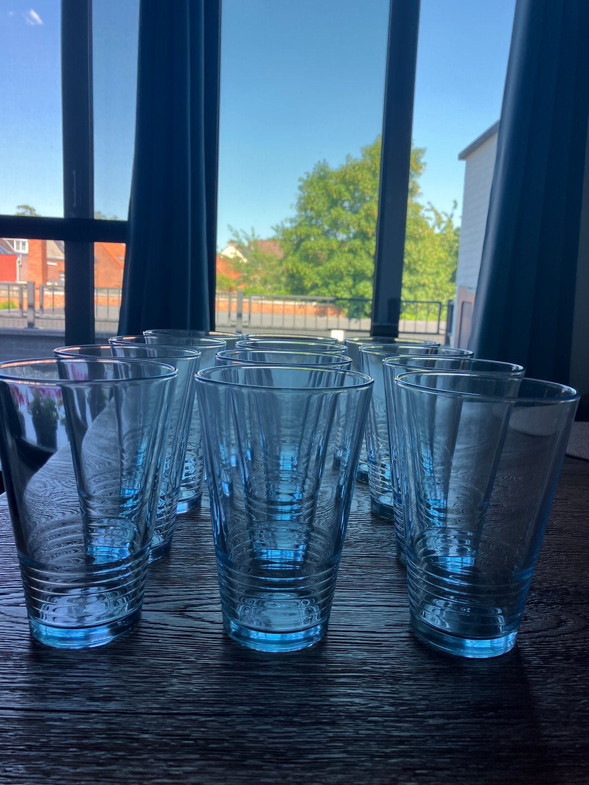12 glazen Ikea 0,5 L, Enlèvement, Comme neuf