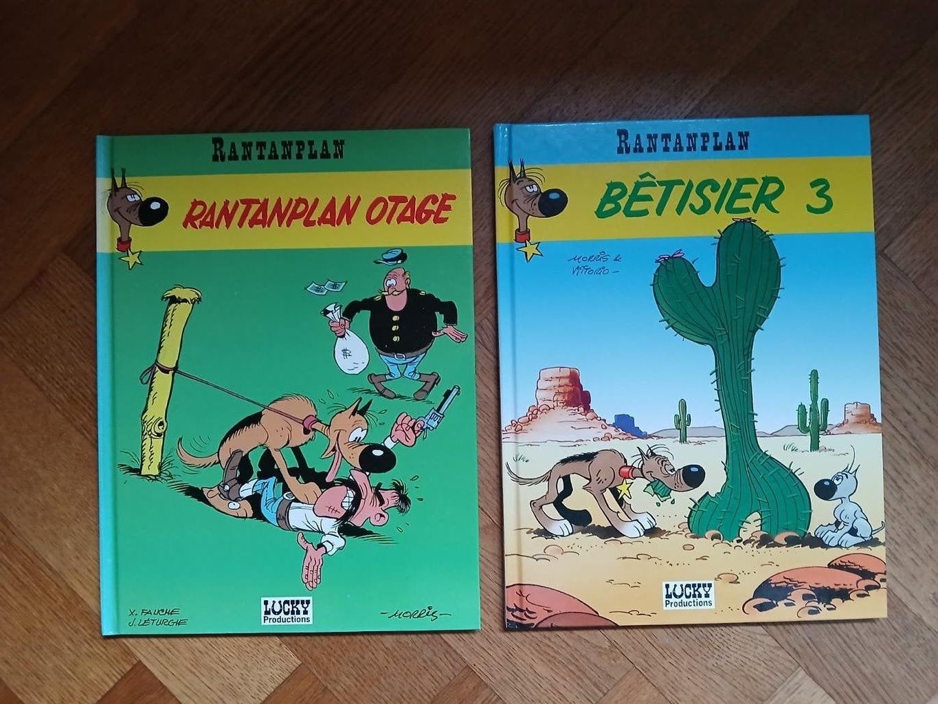 Rantanplan Bêtisier 3 et Rantanplan otage, Livres, BD, Série complète ou Série, Enlèvement ou Envoi, Comme neuf