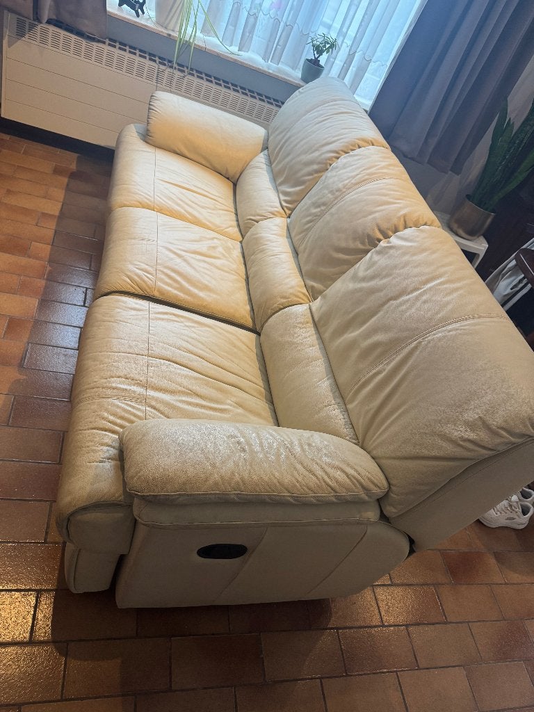 Gratis zetel 3 persoon, Maison & Meubles, Trois personnes, Banc droit, Enlèvement, Utilisé