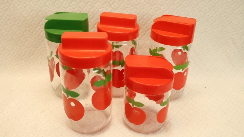 Vintage Henkel bokalen appel, Ophalen of Verzenden