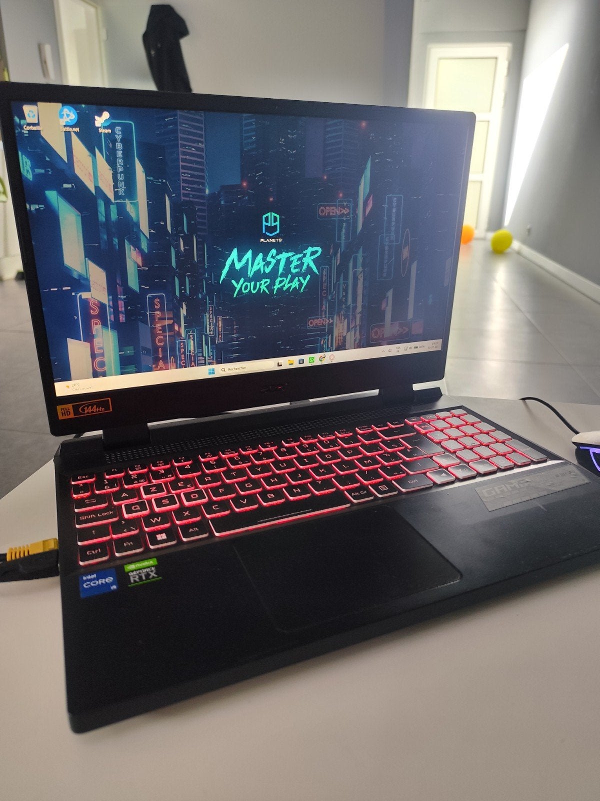 PC Gaming Acer Nitro 15' AN515-58 en parfait état., Informatique & Logiciels