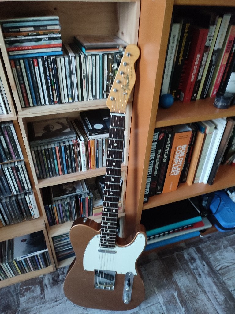 Fender CS Telecaster pro CC NAMM, Ophalen, Gebruikt, Solid body, Fender